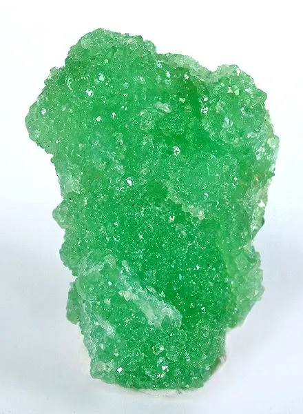 Smithsonite (Var: Cuprian Smithsonite) image
