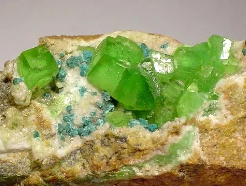 Smithsonite (Var: Cuprian Smithsonite) - image 2