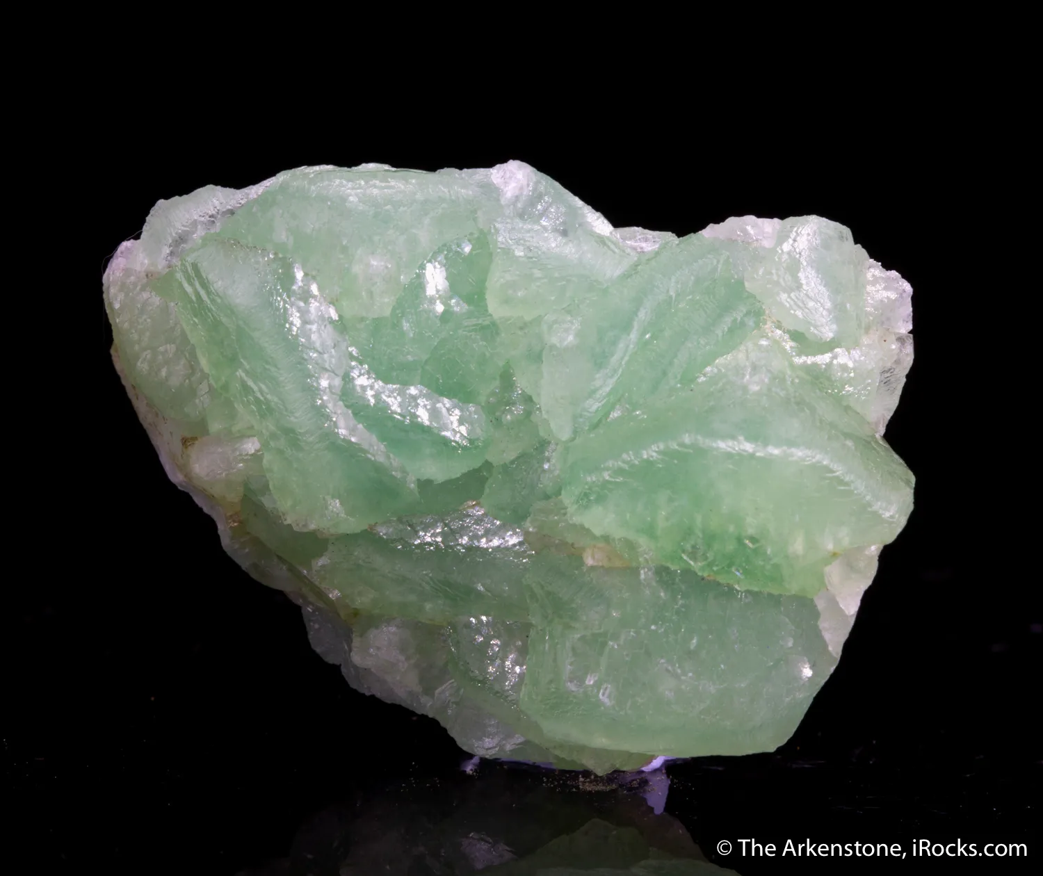 Smithsonite var. Cuprian Smithsonite - image 3