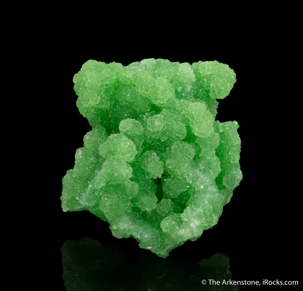 Smithsonite var. Cuprian Smithsonite image