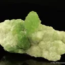Smithsonite var. Cuprian Smithsonite - image 2
