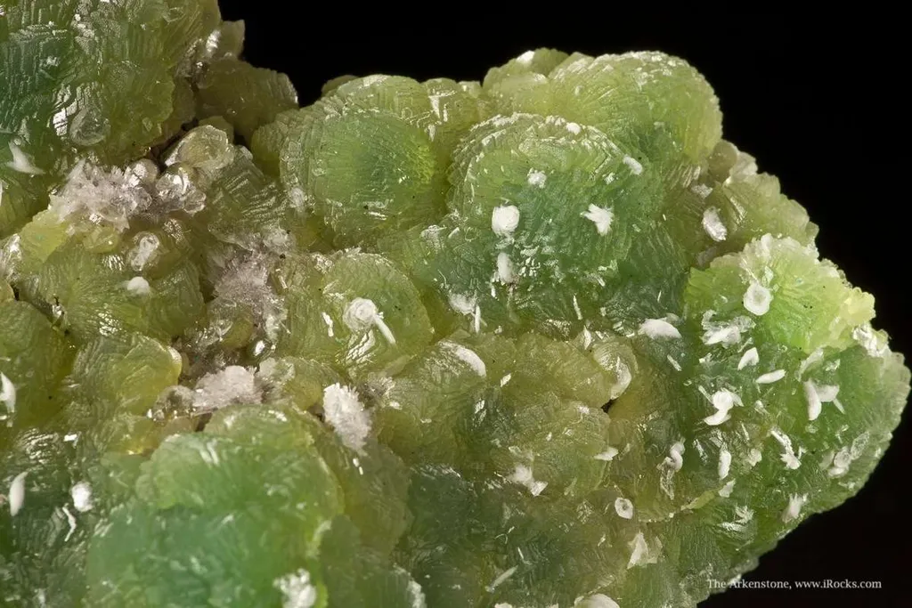 Smithsonite Var. Cuprian With Calcite - image 3