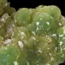 Smithsonite Var. Cuprian With Calcite - image 3