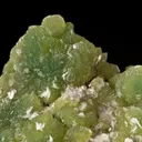 Smithsonite Var. Cuprian With Calcite - image 2