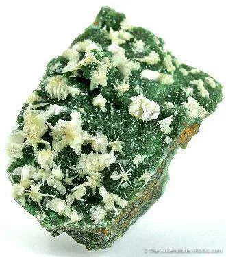 Smithsonite Var. Cuprosmithsonite With Cerussite - image 2