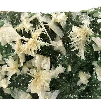 Smithsonite Var. Cuprosmithsonite With Cerussite - image 3