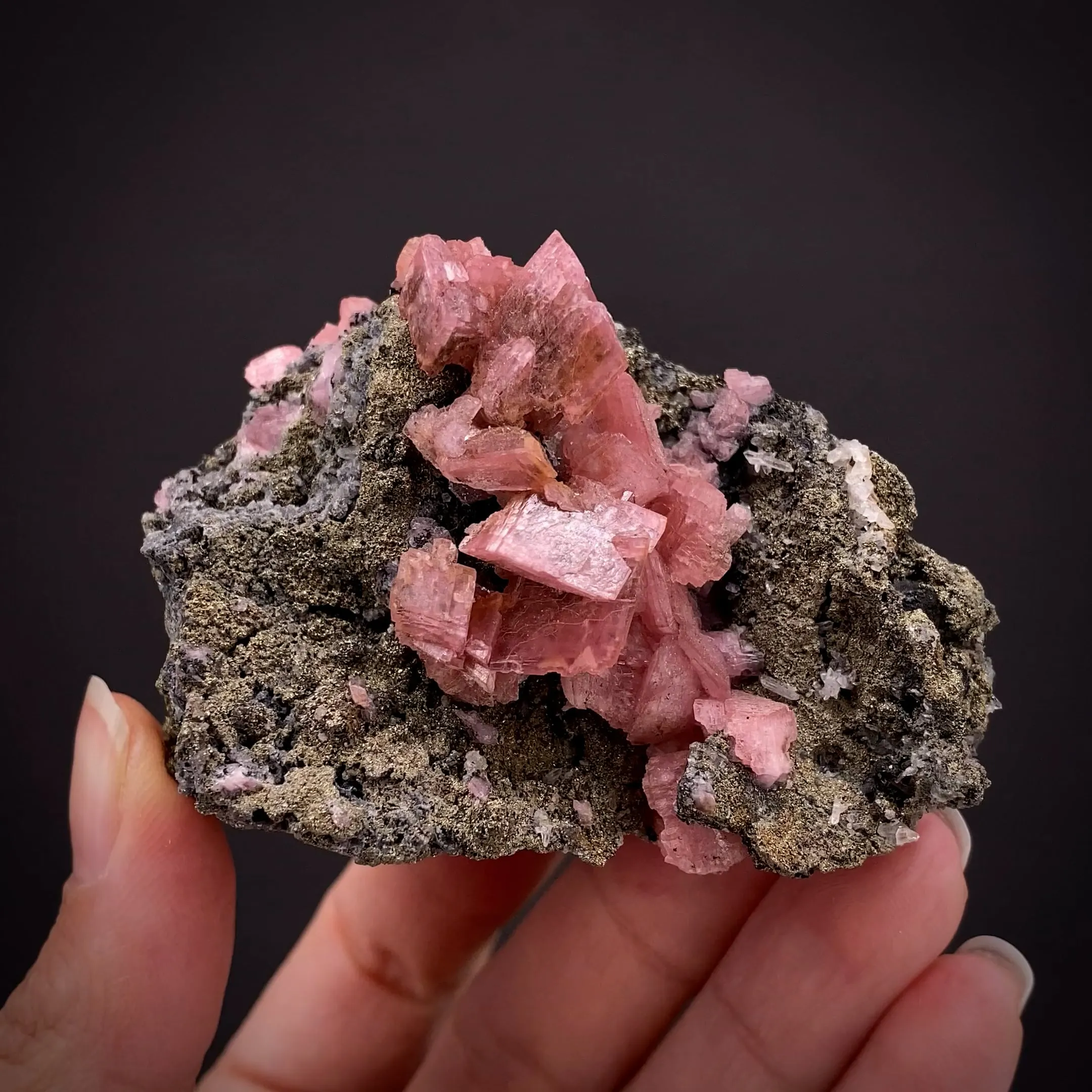 Smithsonite var. Manganoan - image 2