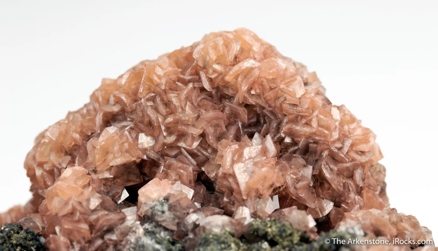 Smithsonite var. Manganoan Smithsonite with Pyrite - image 4