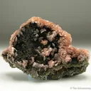 Smithsonite var. Manganoan Smithsonite with Pyrite - image 1