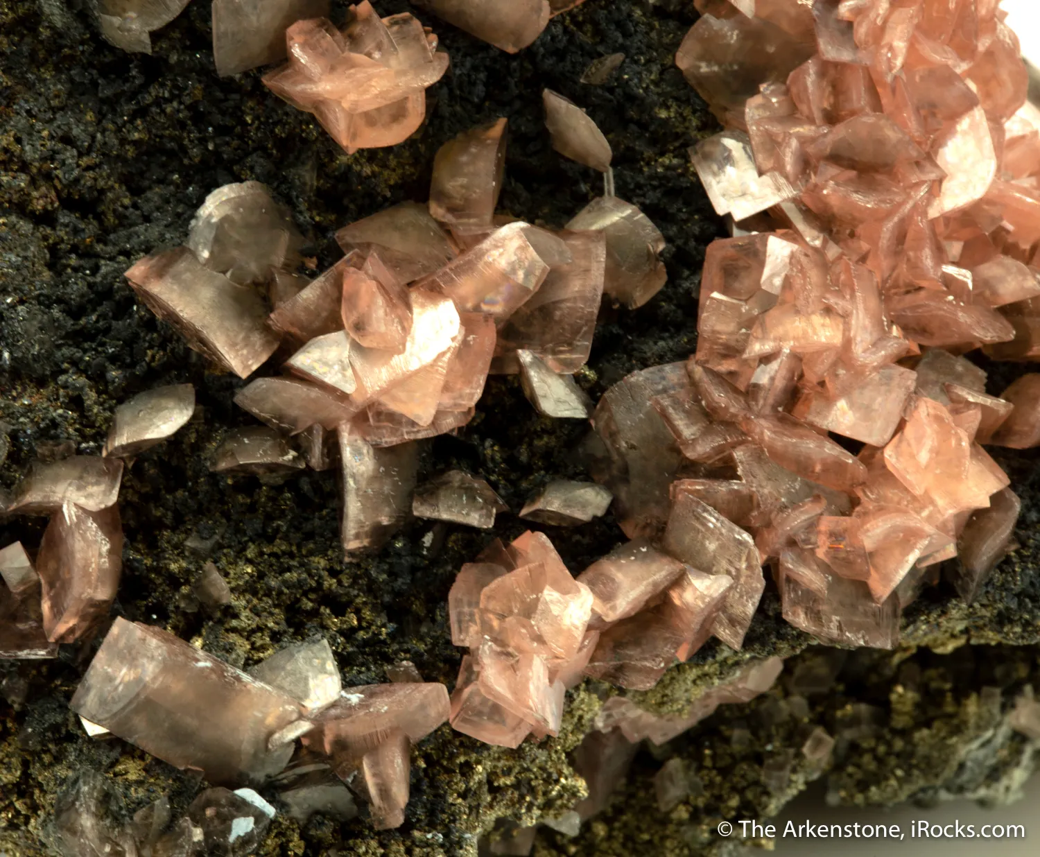Smithsonite var. Manganoan Smithsonite with Pyrite - image 6