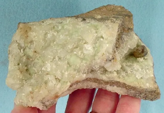 Smithsonite, Willemite, Cerussite image