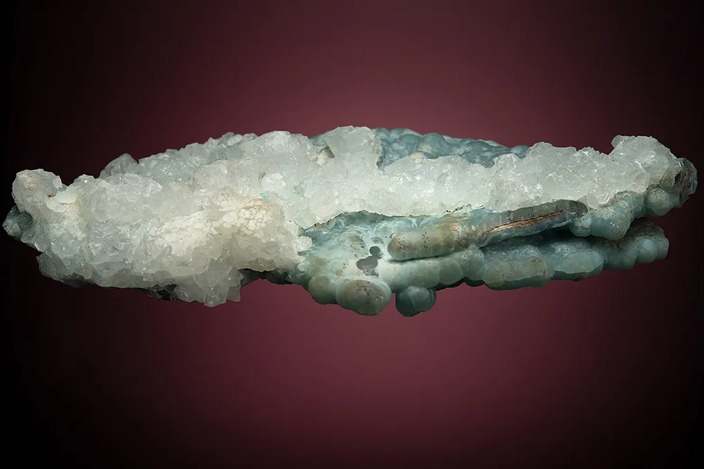 Smithsonite with Calcite - image 4