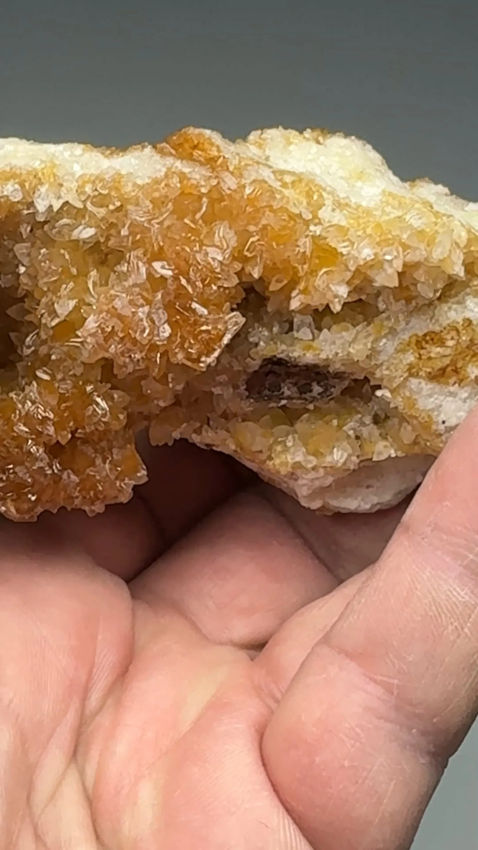 Smithsonite with Calcite - image 2