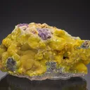 Smithsonite with Fluorite - image 1