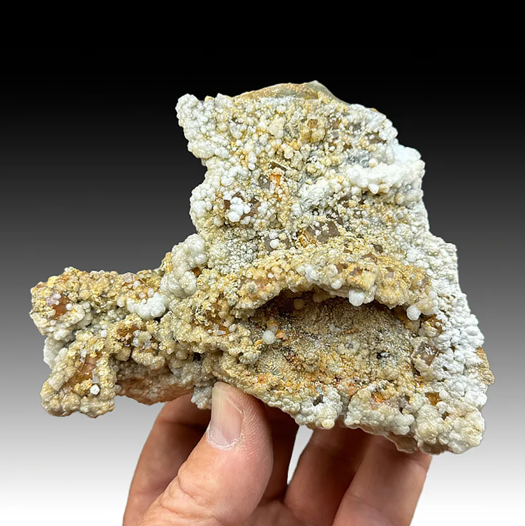 Smithsonite with Fluorite image