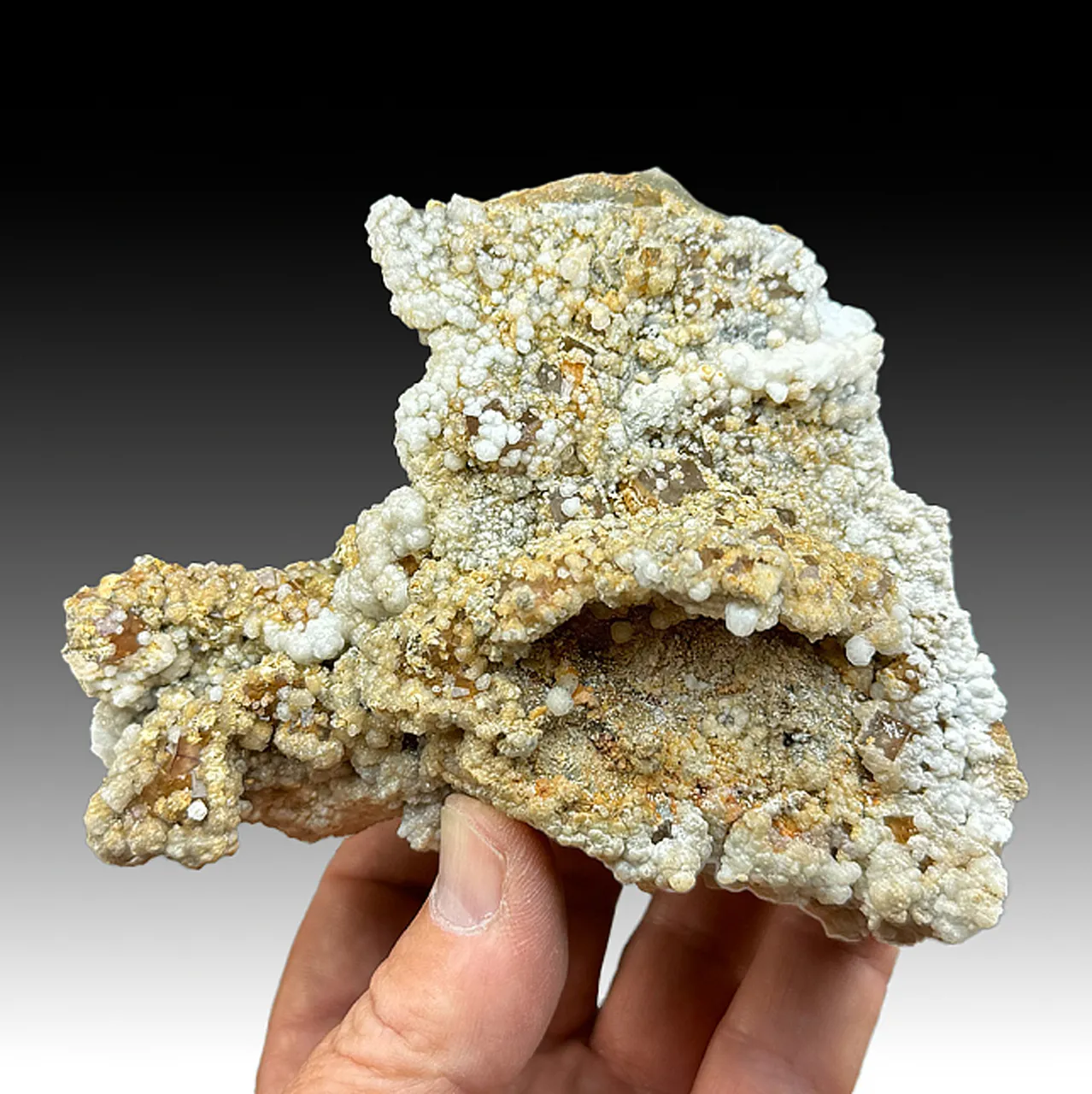 Smithsonite with Fluorite - image 1