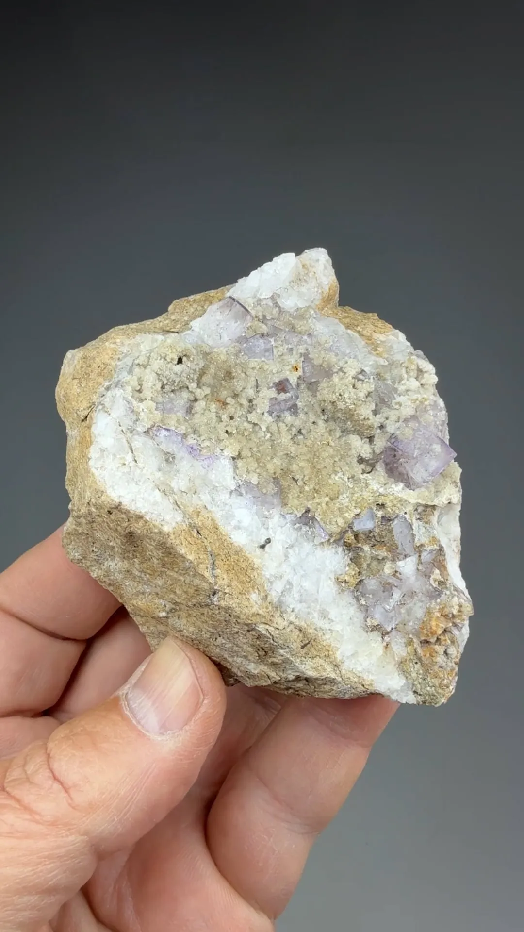 Smithsonite with Fluorite - image 2