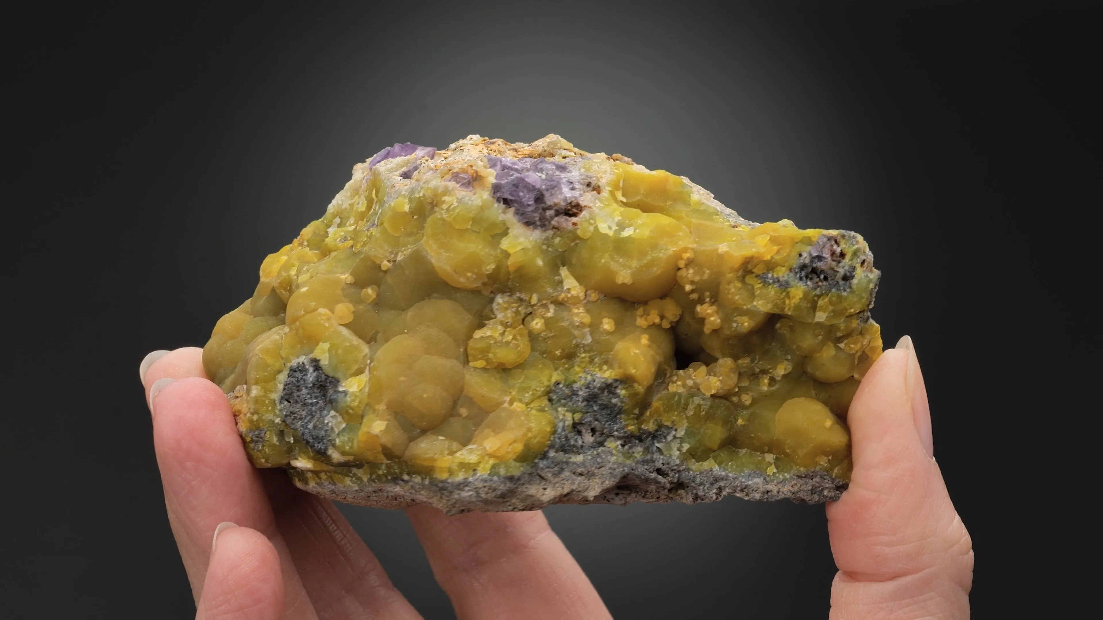 Smithsonite with Fluorite - image 2