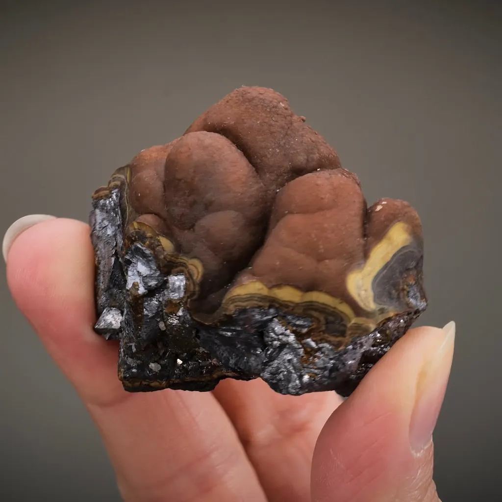 Smithsonite with Galena Baryte, Sphalerite and Calcite - image 2