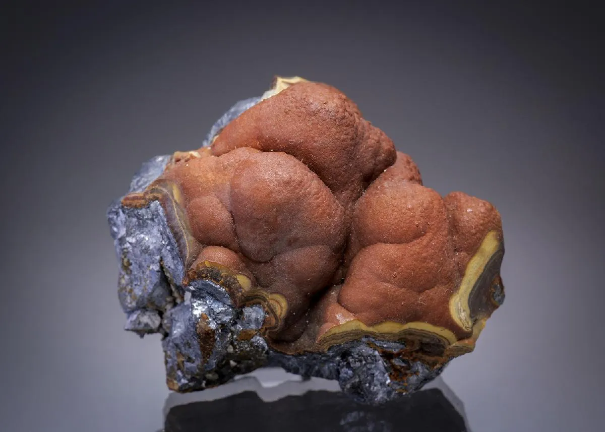 Smithsonite with Galena Baryte, Sphalerite and Calcite - image 1