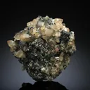 Smithsonite with Greenockite - image 1