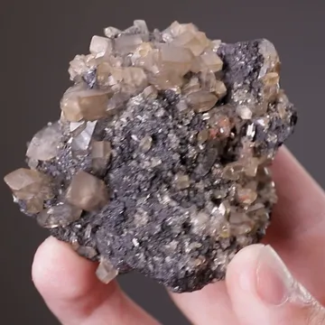 Smithsonite with Greenockite