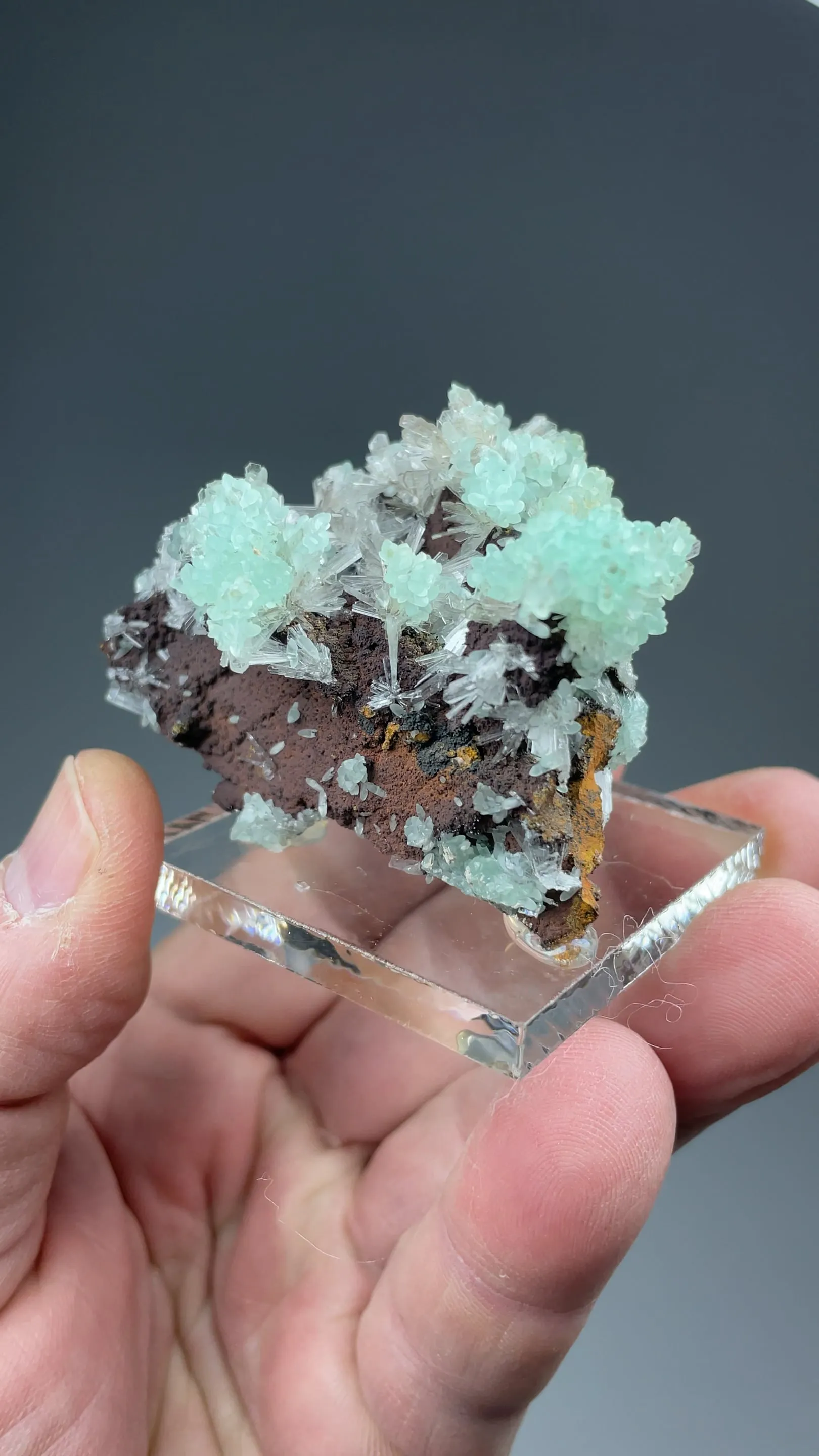 Smithsonite with Hemimorphite - image 2