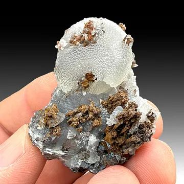 Smithsonite with Jianshuiite, Magnesite (1013)