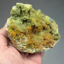 Smithsonite with Malachite - image 2