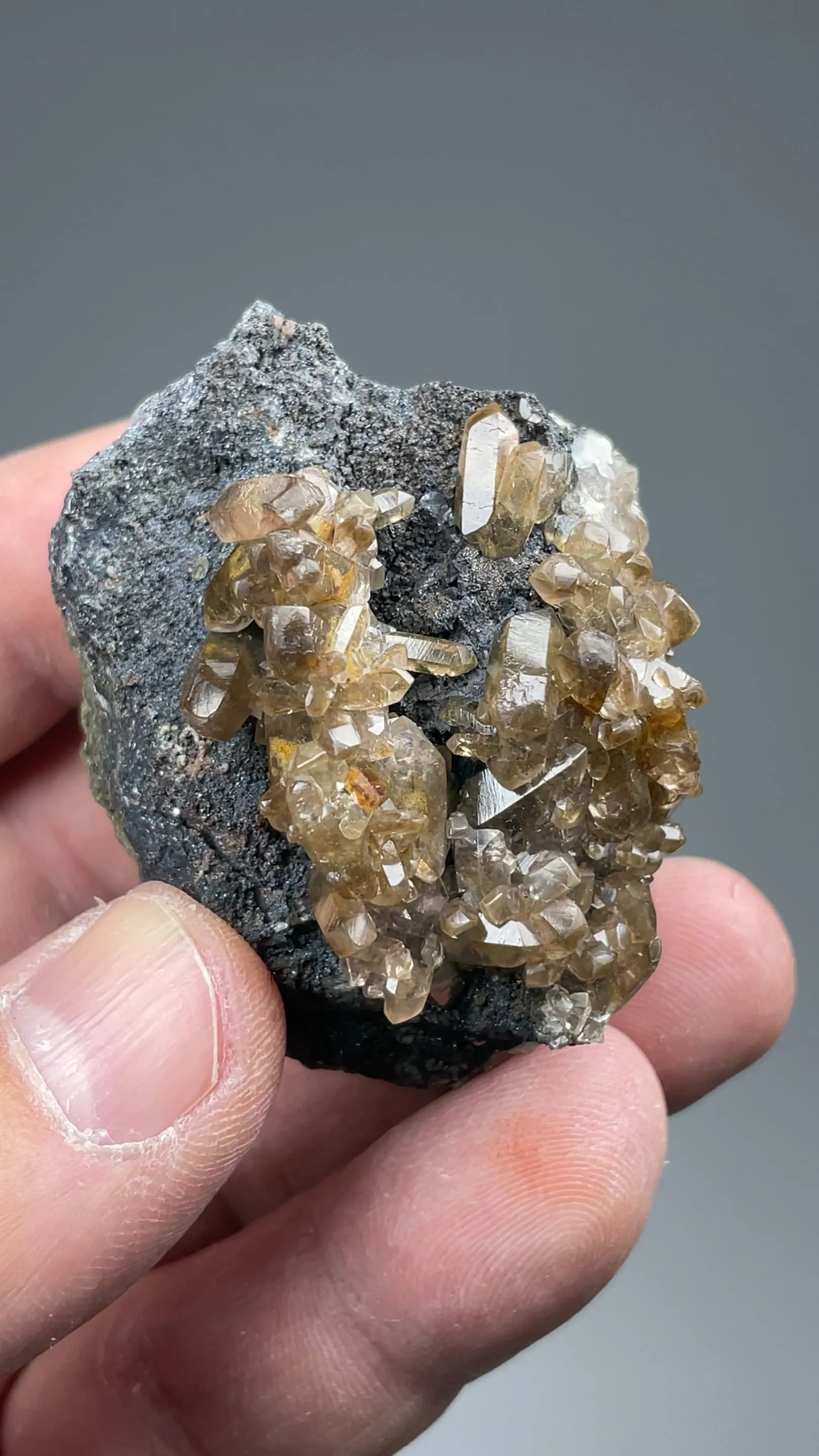 Smithsonite with Pyrite, Sphalerite, Galena - image 2
