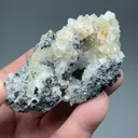 Smithsonite with Sphalerite, Galena, Tennantite, Quartz - image 2