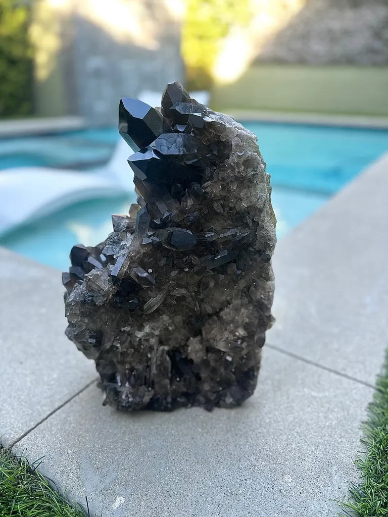 Smokey Quartz Crystal Cluster - Brazil FINAL SALE - image 4