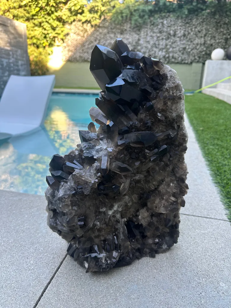 Smokey Quartz Crystal Cluster - Brazil FINAL SALE - image 6