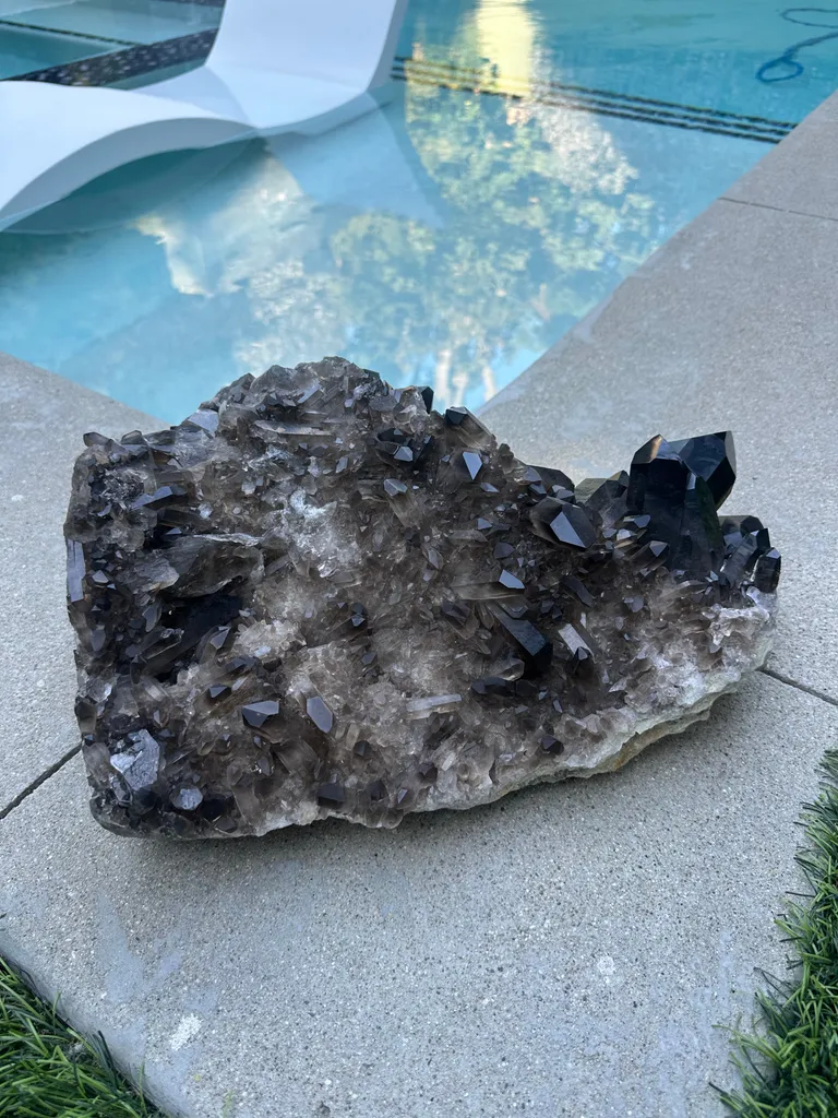 Smokey Quartz Crystal Cluster - Brazil FINAL SALE - image 5