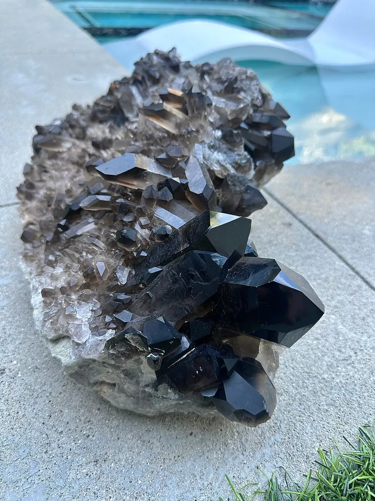 Smokey Quartz Crystal Cluster - Brazil FINAL SALE - image 3
