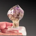 Smoky Amethyst Sceptre w/ Enhydro Sahatany Valley, Madagascar - image 1