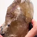 SMOKY Citrine Quartz LOADED WITH Tourmaline - image 4