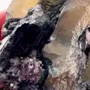 SMOKY Citrine Quartz LOADED WITH Tourmaline - image 3