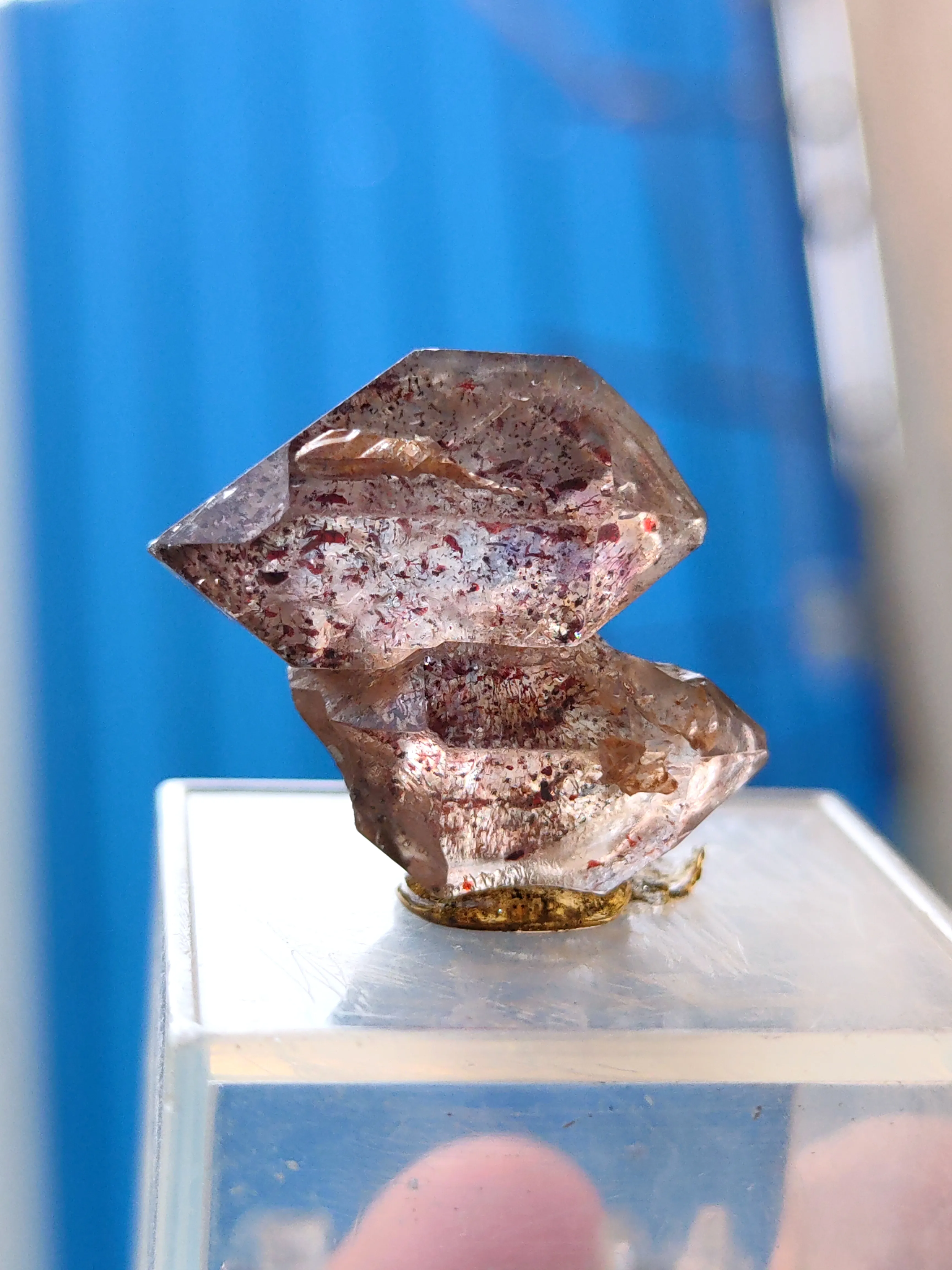 Smoky Crystal in Lepidocrocite - image 7