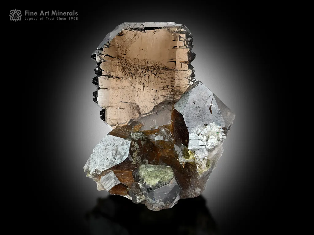 Smoky Gwindel Quartz from Switzerland image