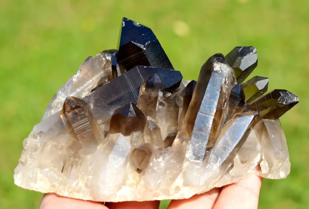 Smoky Quartz 583 grams - Mt Ida, Montgomery County, Arkansas, USA image