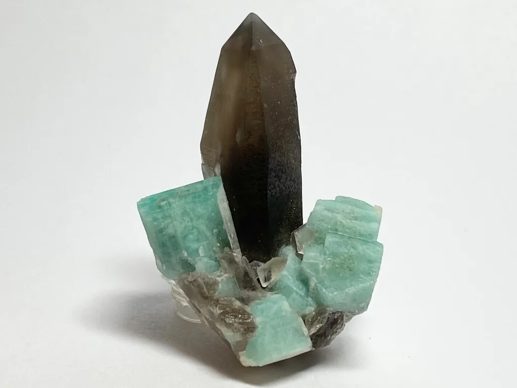 Smoky Quartz, Amazonite image