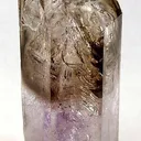 Smoky Quartz and Amethyst With Water Bubble - image 1