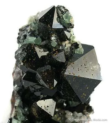 Smoky Quartz and Fluorite - image 2