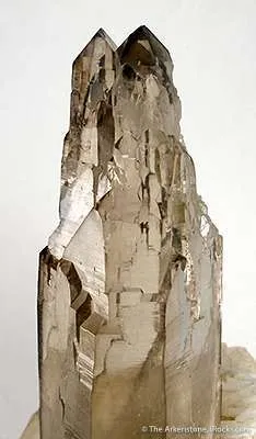 Smoky Quartz Castle With Albite and Mica - image 2