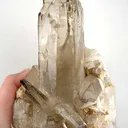 Smoky Quartz Castle With Albite and Mica - image 1