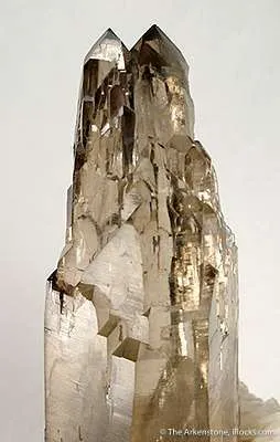 Smoky Quartz Castle With Albite and Mica - image 3