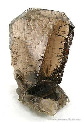 Smoky Quartz (Closed Gwindel) on Quartz - image 3