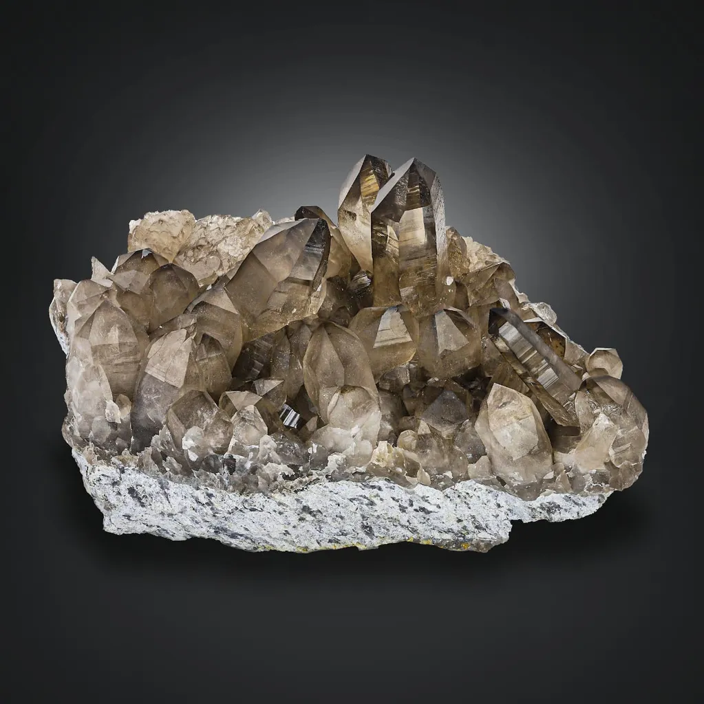 Smoky Quartz Cluster image