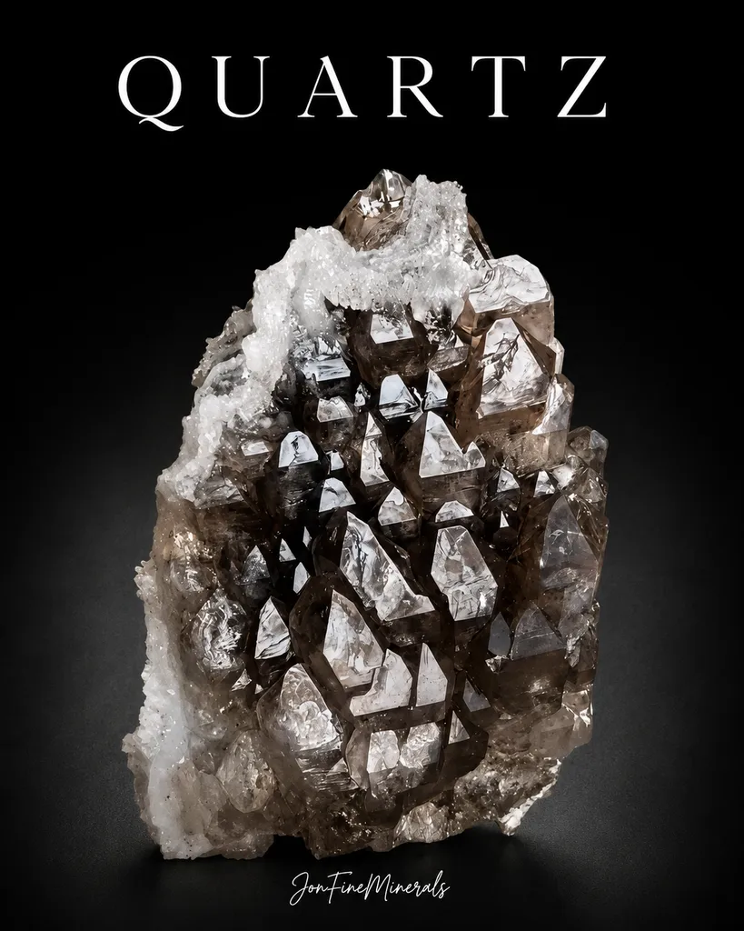 Smoky quartz from Afghanistan image